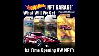 Hot Wheels NFT Series 8 | 1st Time Opening These Packs | What Redeemables Will We Get? Diecast