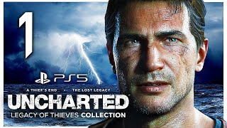 UNCHARTED 4 LEGACY OF THIEVES COLLECTION PS5 - PART 1 PRISON - MALAYALAM | A Bit-Beast