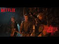 Vecna defeated and demogorgon death scene stranger things 04x09