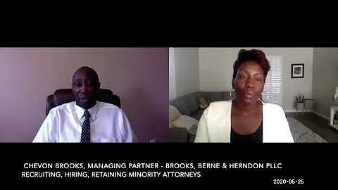 RHR Minority Attorneys   Interview with Chevon Bro...