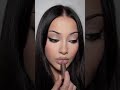 cool toned makeup 🩶 #makeup #makeuptutorial #cooltonedmakeup #smokeyeye #cateye