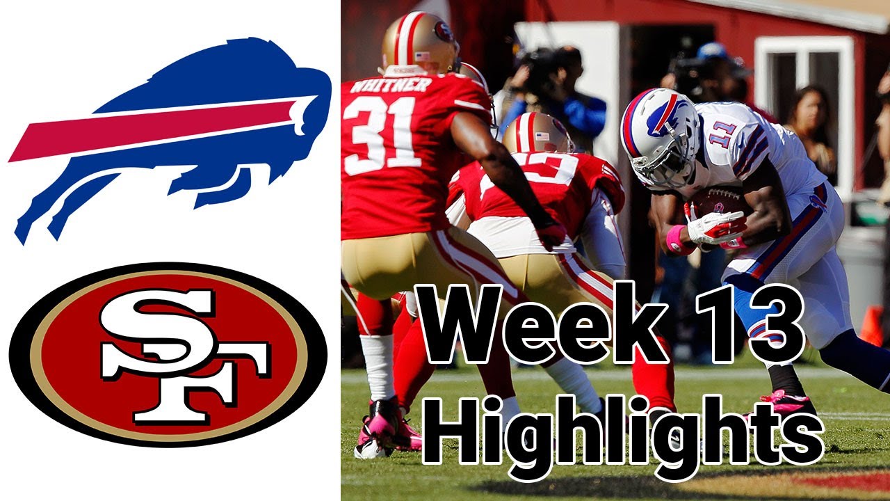 Monday Night Football Bills vs 49ers Highlights Full Game NFL Week 13