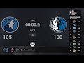 Timberwolves  mavericks game 4  nbaconferencefinals presented by google pixel live scoreboard
