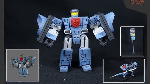 3D Printed Signal Lancer from Transformers Cybertron / Galaxy Force