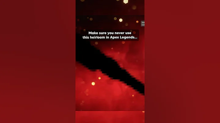 Never use this Heirloom 😂 #apexlegends