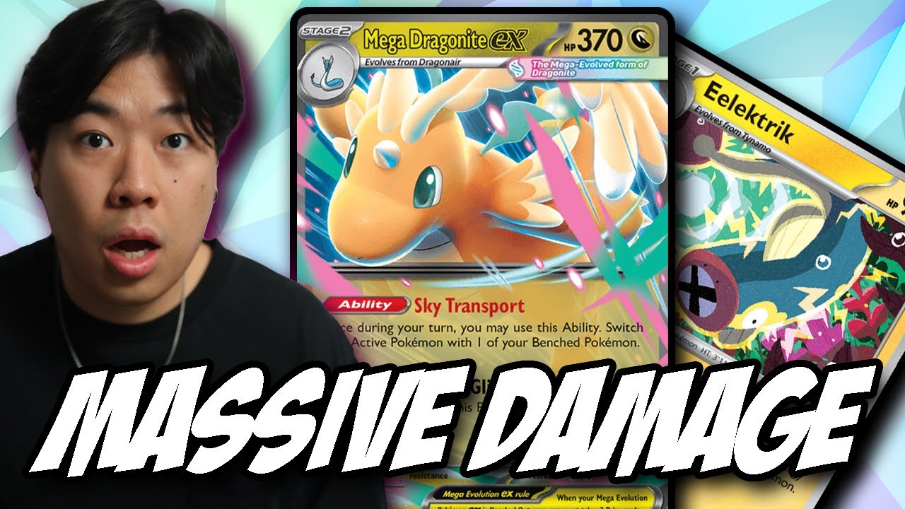 This deck is FUN and does MASSIVE Damage? | Mega Dragonite Ex Pokemon TCG LIVE Gameplay
