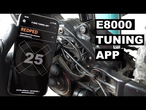 RedPed Tuning For Shimano E8000 - Very easy