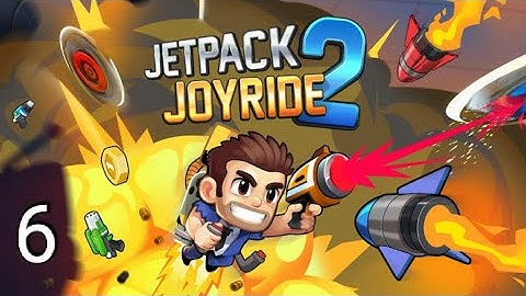 Jet pack joyride 2 - Gameplay walkthrough part 6 - Sector 6-10 : Artic Reactor