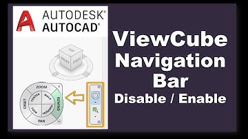ViewCube Setting in Autocad | AutoCAD: How to Control the Viewcube Display
