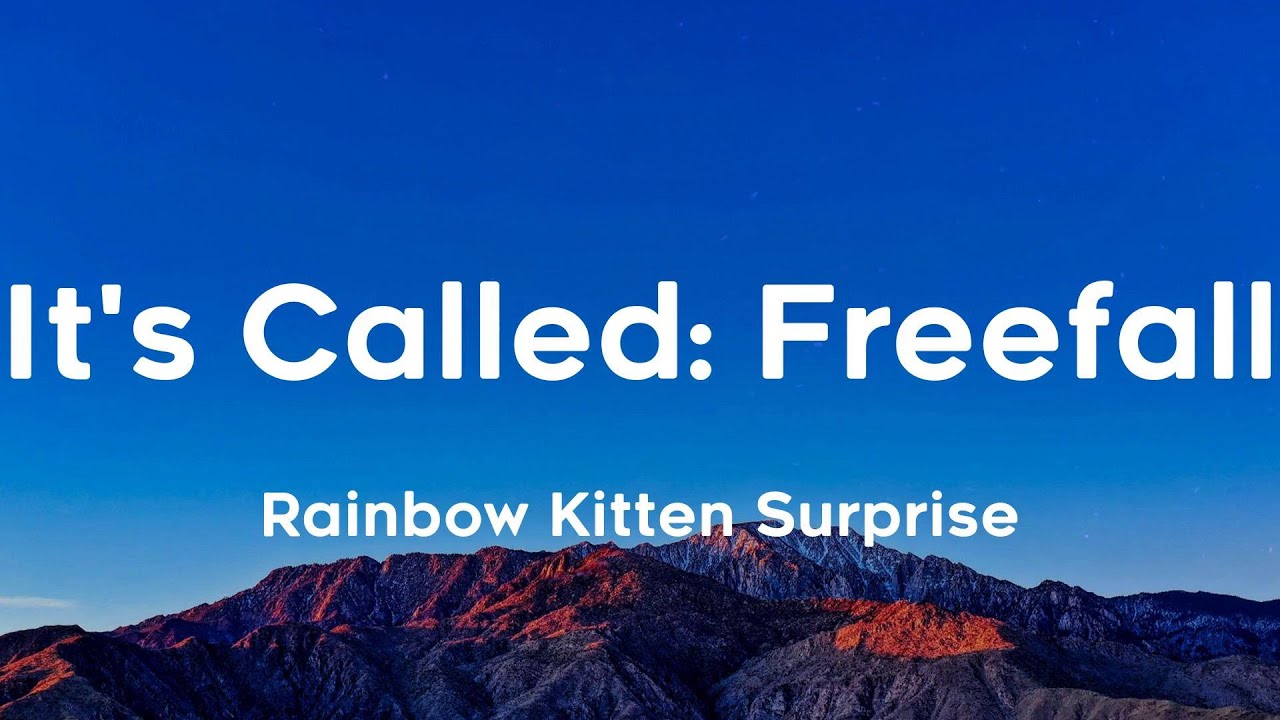 It's Called: Freefall - Rainbow Kitten Surprise (Lyric video) - YouTube