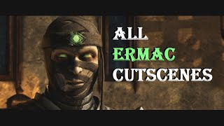 Mortal Kombat X ALL ERMAC Character Cutscenes Story Mode (Jamieson Price) MKX