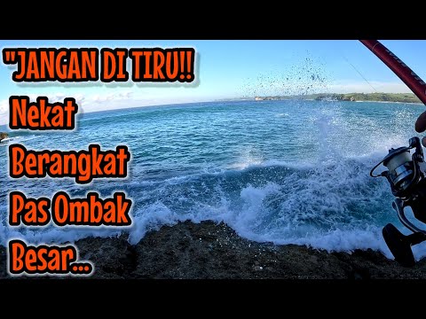 SEPERTI INI NGERINYA KALO OMBAK LAGI BESAR ‼️SANGAT BERBAHAYA SALAH DIKIT BISA FATAL