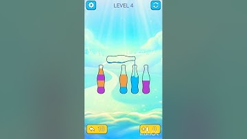 WATER SORT PUZZLE SORT COLOR #game #gaming