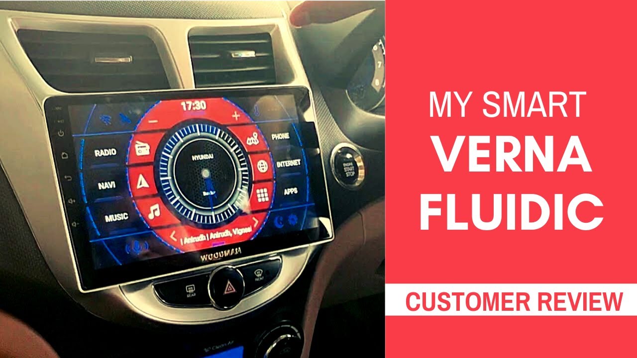 verna fluidic music system price