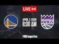 NBA LIVE Golden State Warriors vs Sacramento Kings 