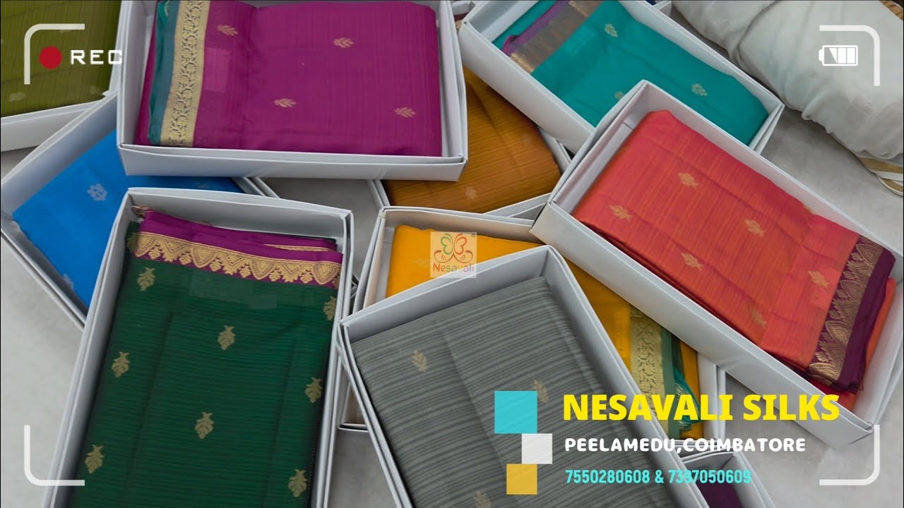 20Feb26 : Vintage காஞ்சிபுரம் Soft Silk Sarees😍New Colours FRESH from Looms❣️Available Now👍SILKMARK🦋