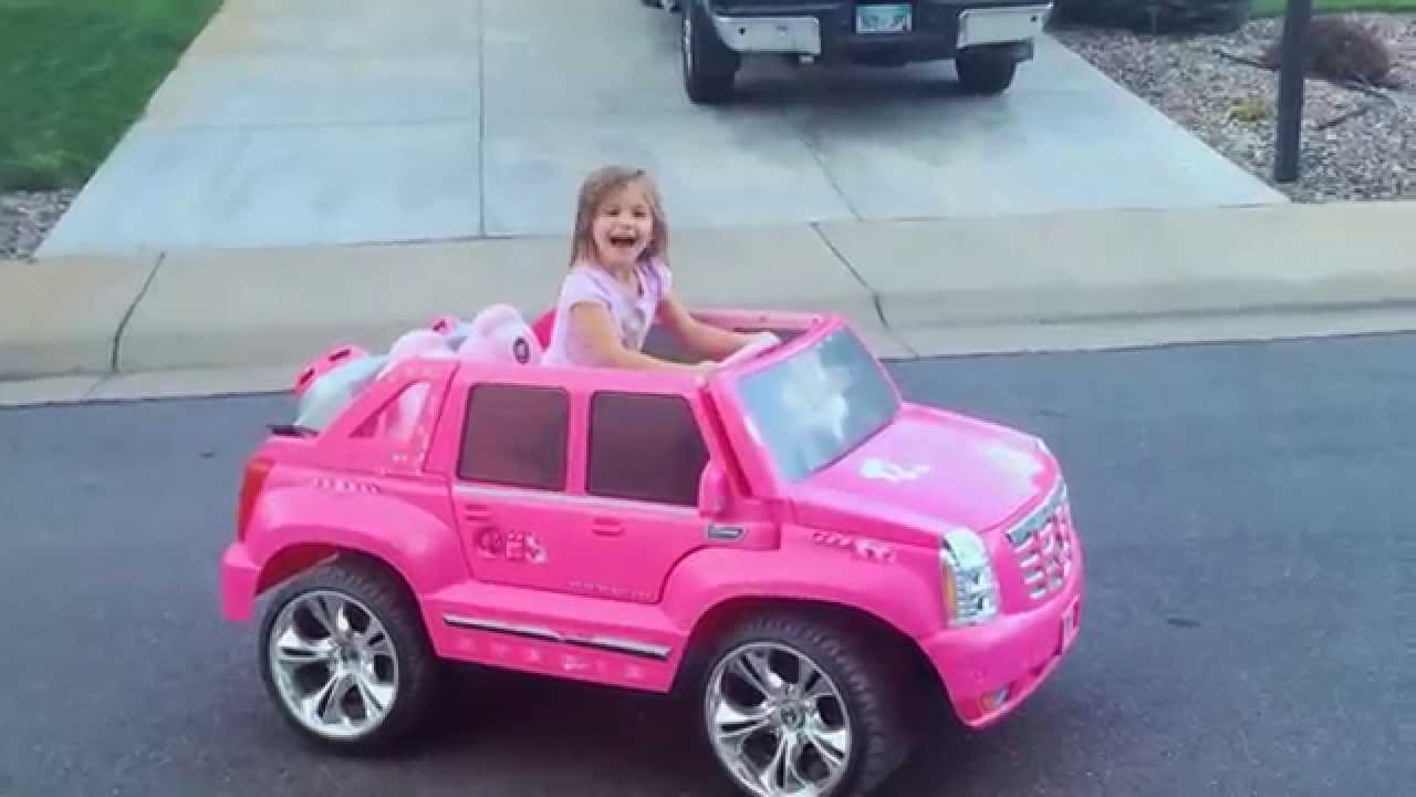 barbie pink cadillac escalade