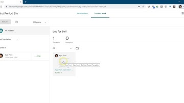 Google Classroom   4  Grade and Return an Assignment TEACHER