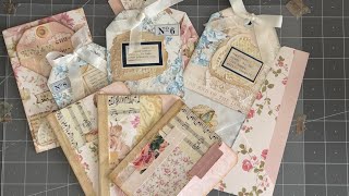 Work on it Wednesday!   Craft and chat- Finishing up pocket tags
