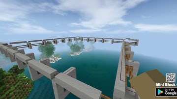 how to make chair lift ride in mini block craft