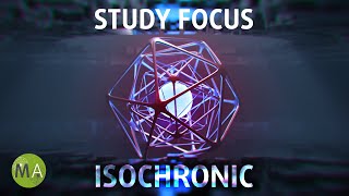 Increase Concentration with Study Focus Isochronic Tones - Deep House