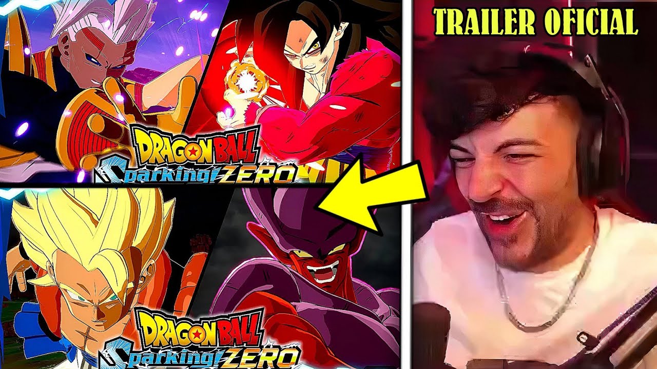 NEXXUZ REACIONA a SPARKING ZERO - GT CHARACTER TRAILER - SUPER and MOVIES CHARACTER TRAILER