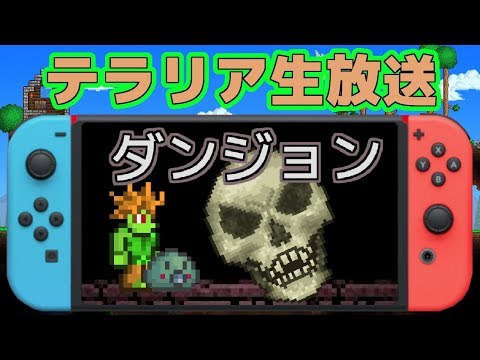 テラリア Switch版テラリアでダンジョン攻略を目指す Terraria Youtube
