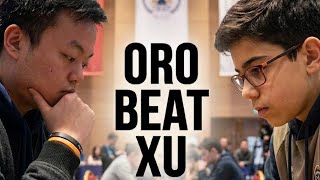 Faustino Oro vs Xiangyu Xu FIDE World Team Blitz Championship 2024