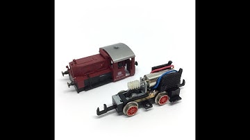 Arnold Köf N gauge Spur N 12V coreless motor conversion