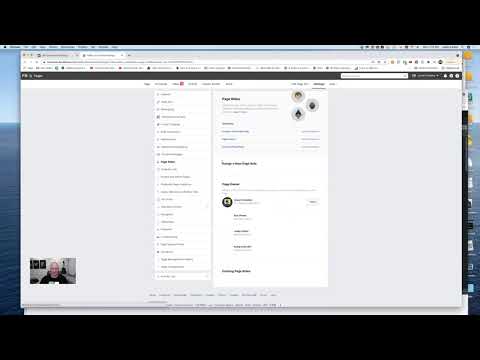 Guide: How to accept a Facebook admin request - YouTube