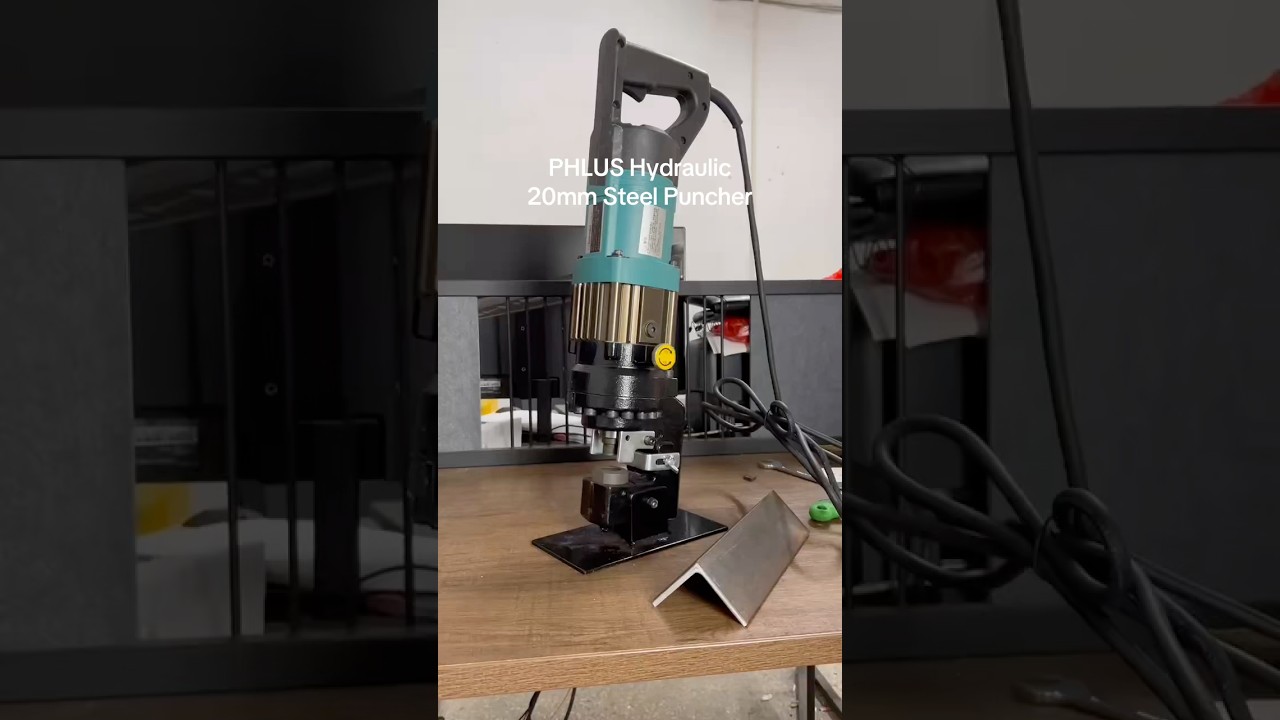 PHLUS 20mm Portable Hydraulic Steel Puncher👍 PLS-MHP-20 