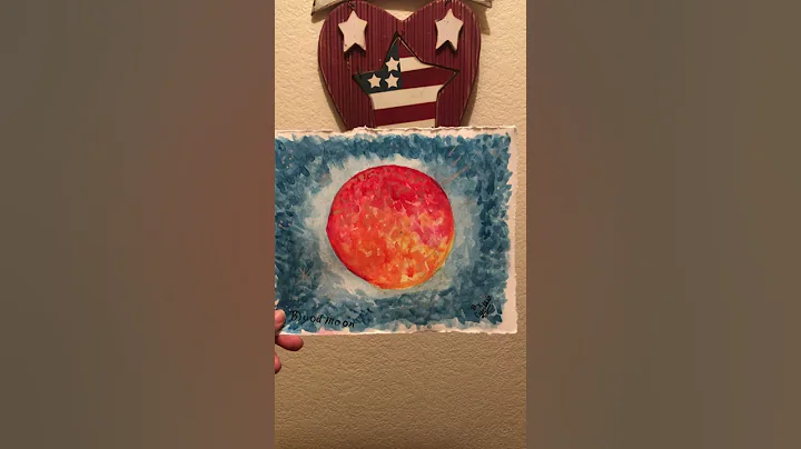 My latest watercolor painting