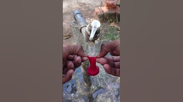 Smart Flexible Water Filter Tap Idea 😍 #diy   #tools #tips #tricks #trending #wood