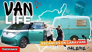 Témoignage : Vacances En Électrique Avec l’ID. Buzz + Une Caravane ! La Galère ?