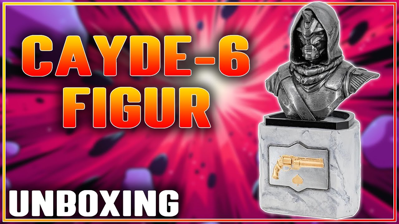 未開封】Destiny2 CAYDE-6 スタチュー ミニフィギュア