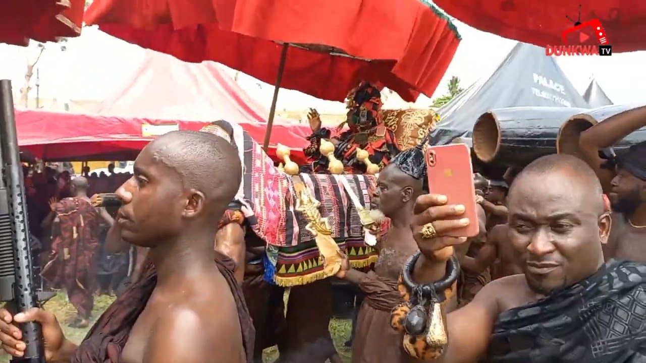 Denkyirahene Goes Home (Day 7 ) Tafohene Nana Agyin Frimpong II  Arrival