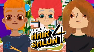 Toca Hair Salon 4 Part 1 - Lily & Dad (Smart Apps for Kids)