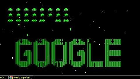 ONLINE GOOGLE SPACE INVADERS FROM ELGOOG IM