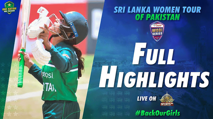 Full Highlights | Pakistan Women vs Sri Lanka Women | 2nd ODI 2022 | PCB | MN1L
