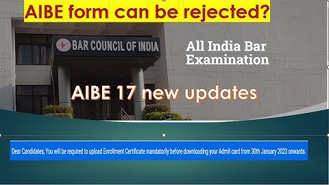 🔴New update AIBE17|Otherwise you can