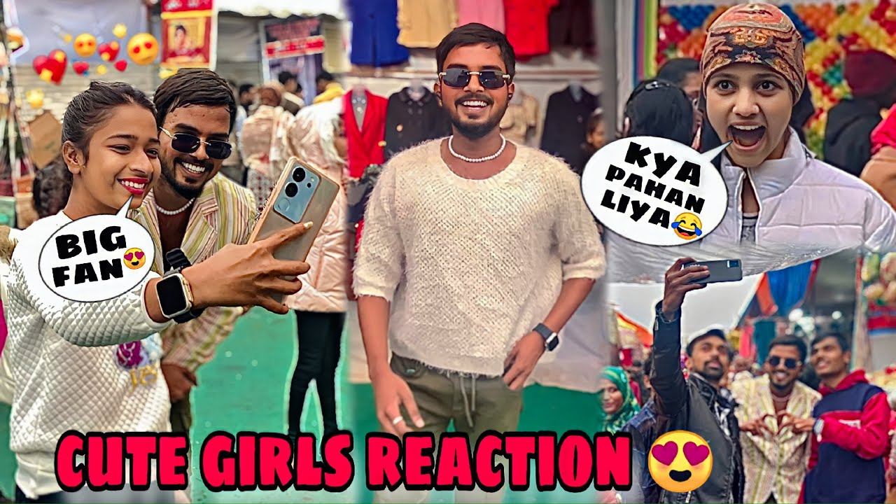 Cute Girls Reaction😍In Jhansi Mahotsav 💖| Jhansi Mahotsav 2024| Itne Sare Fan Mil Gaye 😍|