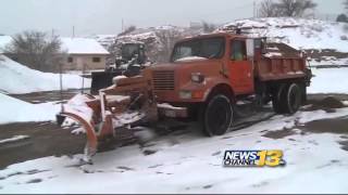 Pueblo receives little snow