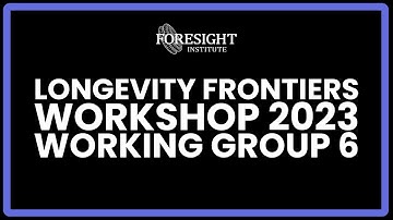 Working Group 6 | Presentation @ Longevity Frontiers Workshop 2023