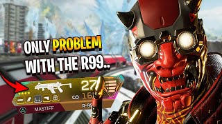 nearly droppin' a 20 BOMB with the R-99 but theres one problem.. - Apex Legends