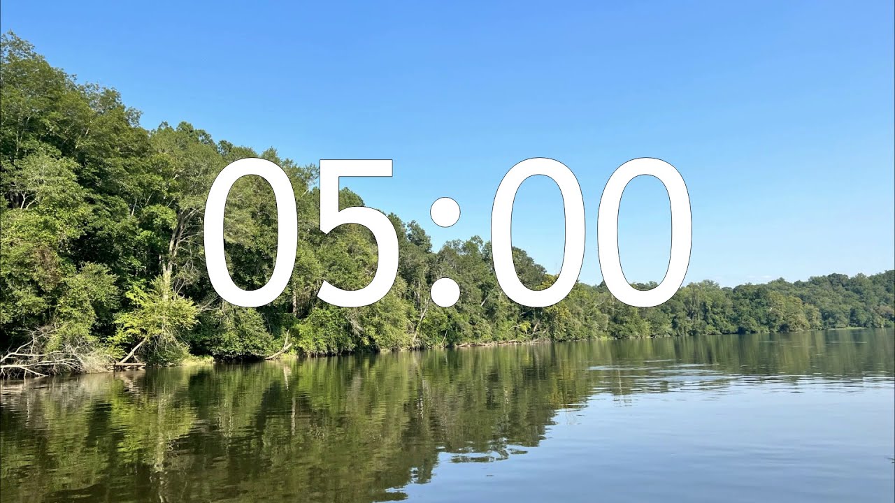 5 Minute Countdown Timer No Music to use for Church Livestreams - YouTube