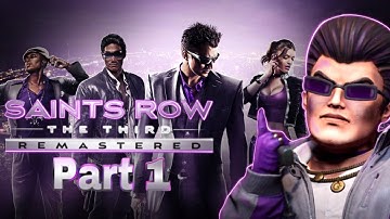Saints Row The Third Remastered Gameplay Intro PART 1