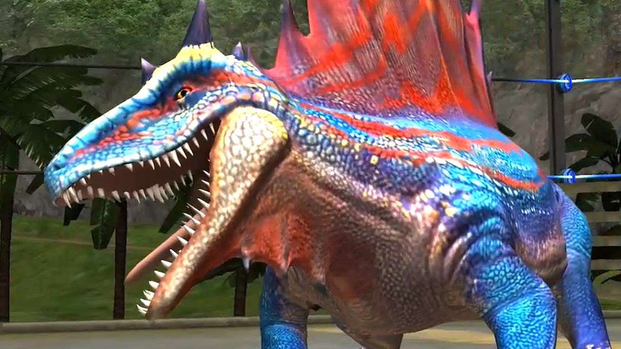 ディメトロカルノスがインドミナスを喰らう Jurassic World The Game Youtube