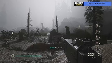 LMG sight leaning (CoD WWII)