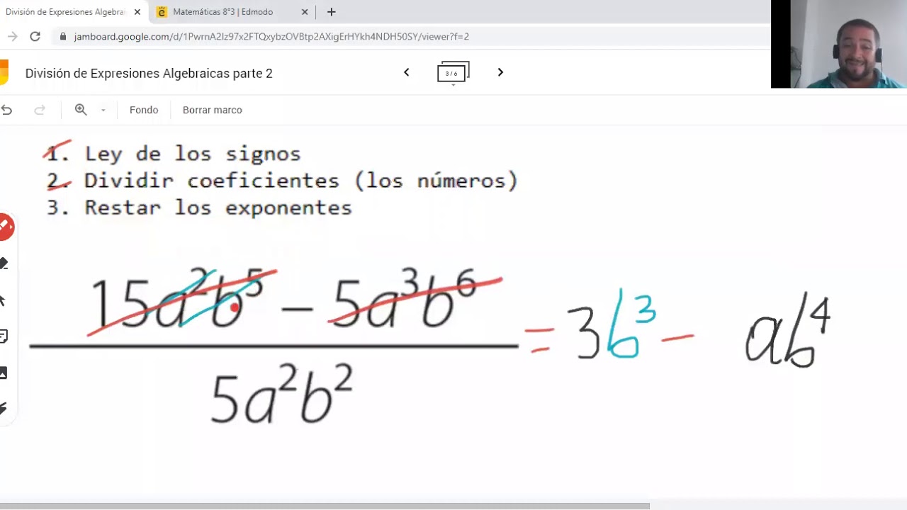 División de Expresiones Algebraicas parte 2 YouTube