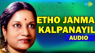 Video thumbnail of "Etho Janma Kalpanayil Audio Song | Malayalam song | Vani Jairam"